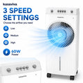 Rafraîchisseur d’air évaporatif 60 W à roulettes – CLEVI Paris