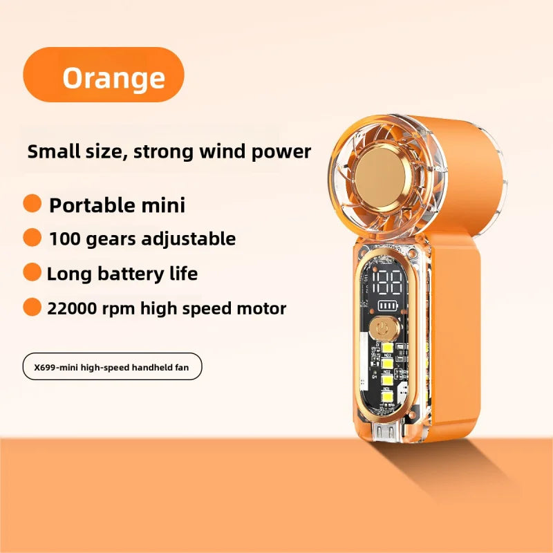 Mini Ventilateur de Poche Portable USB Puissant Été – CLEVI Paris