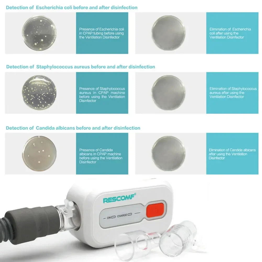 Nettoyeur Désinfecteur CPAP Portable Ozone ResMed Philips Batterie Rechargeable – CLEVI Paris