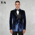 Costume Velours Homme Croisé 2 Pièces – CLEVI