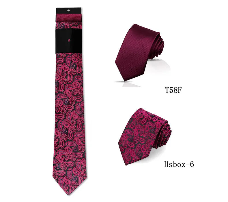 Ensemble de 2 cravates homme élégantes – CLEVI Paris