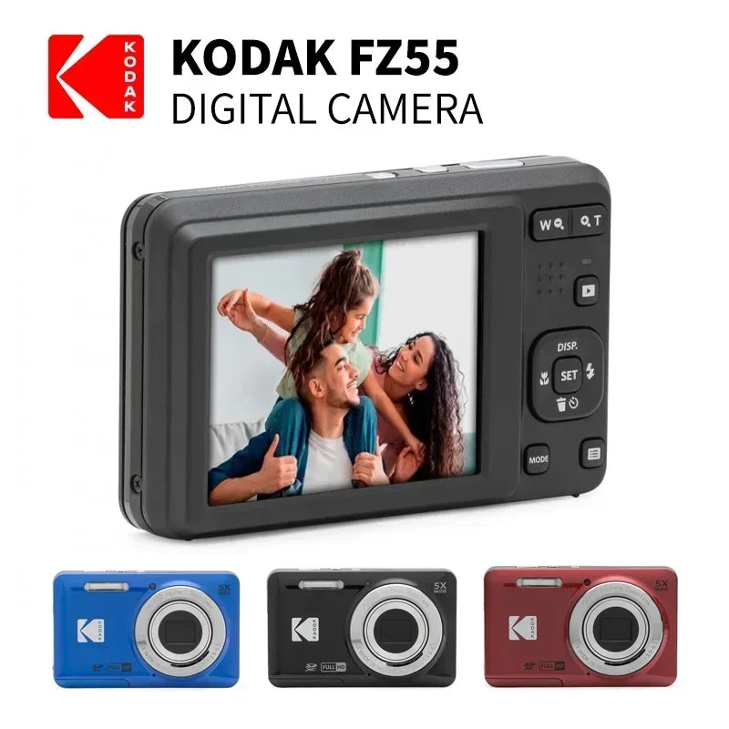 Kodak PIXPRO FZ55 Appareil Photo Compact 16MP Zoom 5x Grand Angle 28mm | Vidéo 1080p