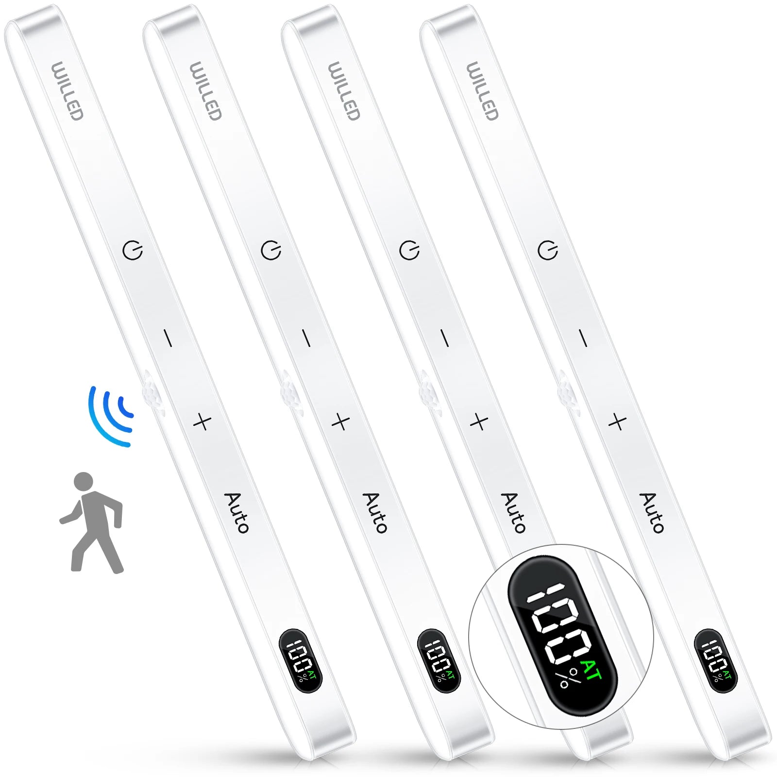 Barre LED Tactile 60 LED Capteur de Mouvement — CLEVI Paris