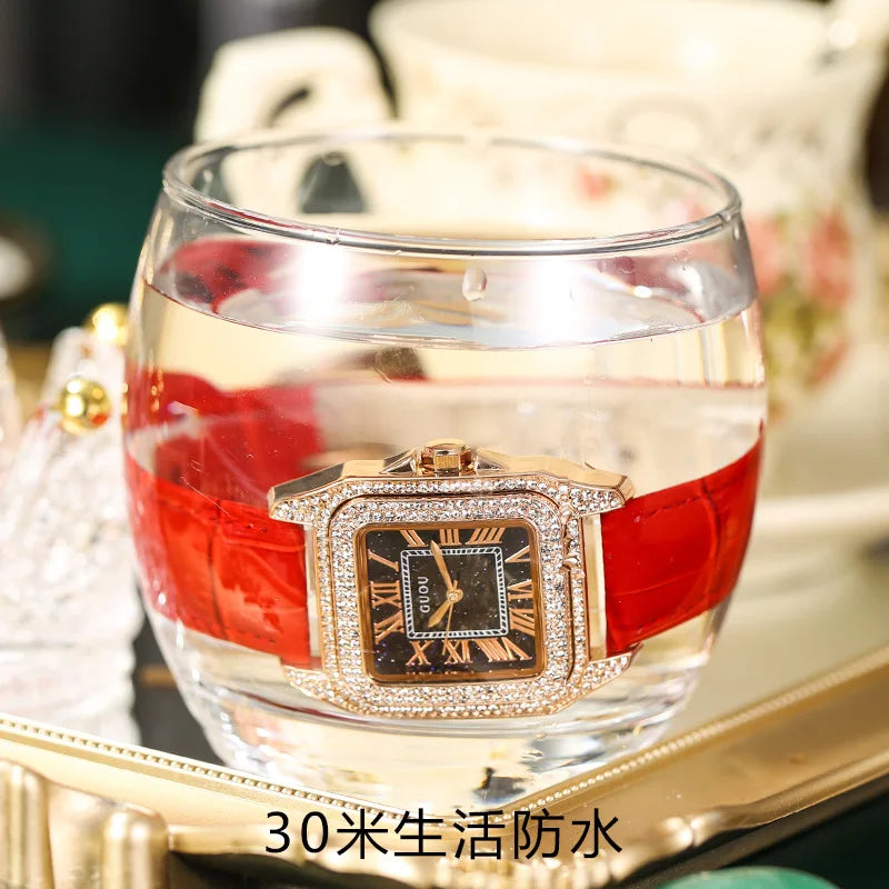 Montre Femme Élégante Grand Cadran Quartz – CLEVI Paris