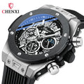 CHENXI 949 Montre Homme Sport Quartz Phases de Lune Lumineuse – CLEVI Paris