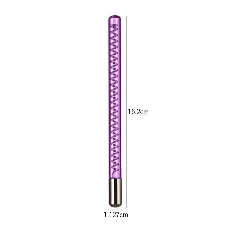 Tubes Électrodes Verre Haute Fréquence | 8 Types 3 Couleurs | Anti-Acné, Lifting & Soin Capillaire – CLEVI Paris
