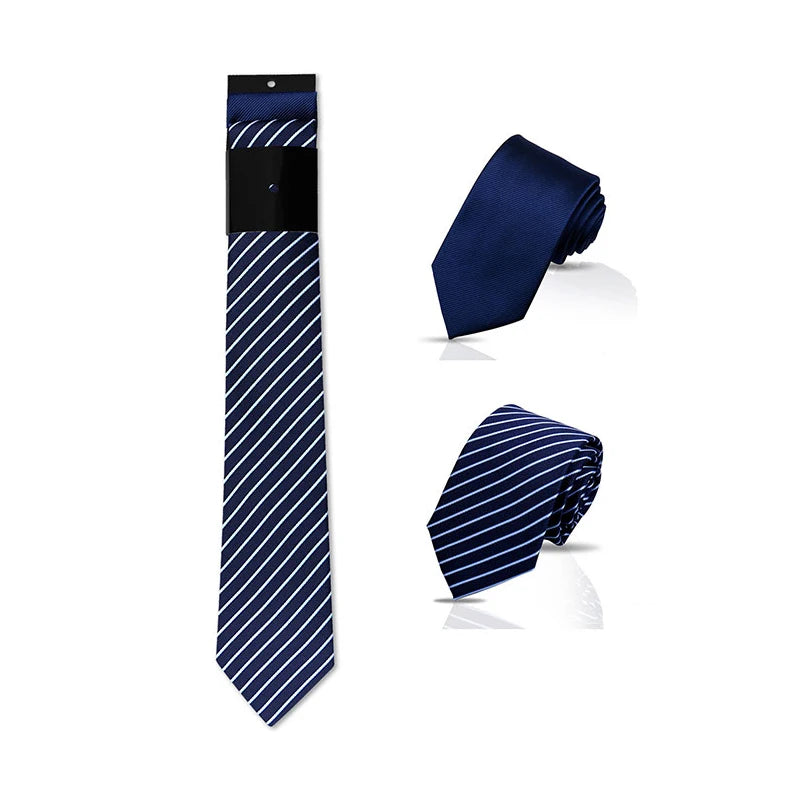 Ensemble de 2 cravates homme élégantes – CLEVI Paris