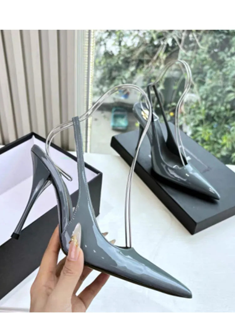 Sandales Stiletto Pointues Femme Talons Aiguilles – CLEVI Paris