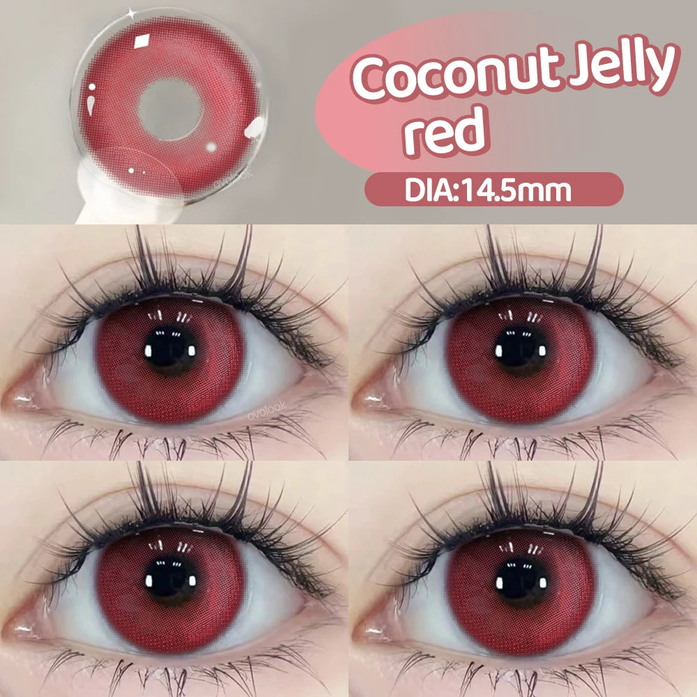Lentilles de Contact Colorées Halloween | Série Cyber & Pupilles Agrandies – Myopie