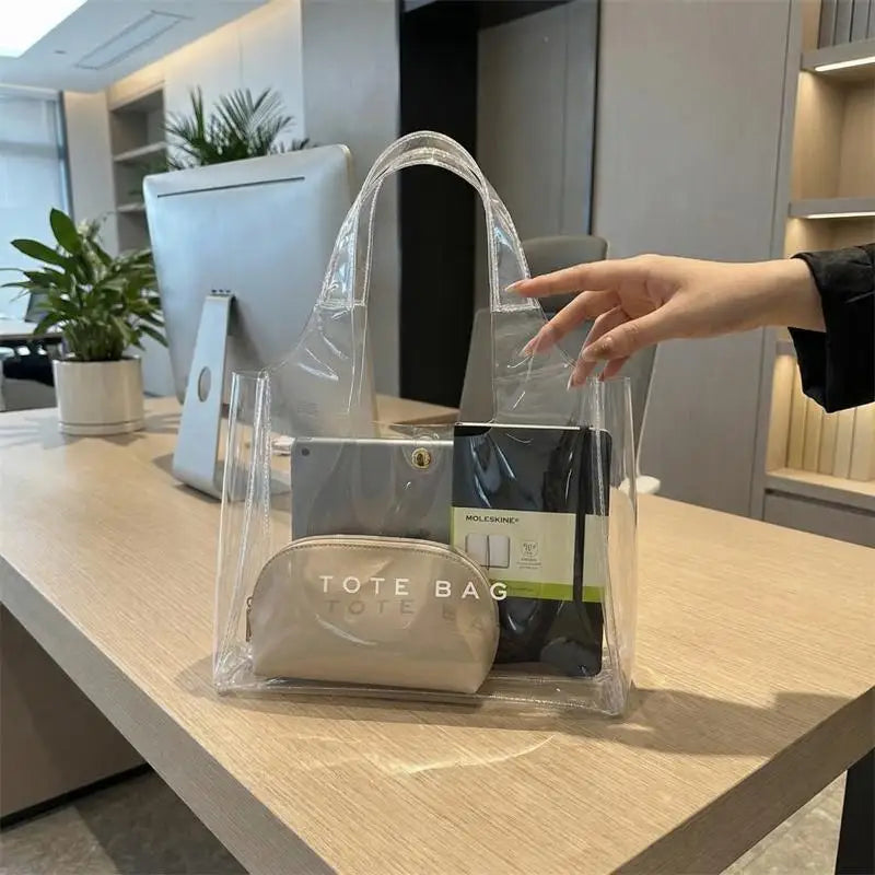 Sac à Bandoulière Transparent PVC Femme – CLEVI Paris