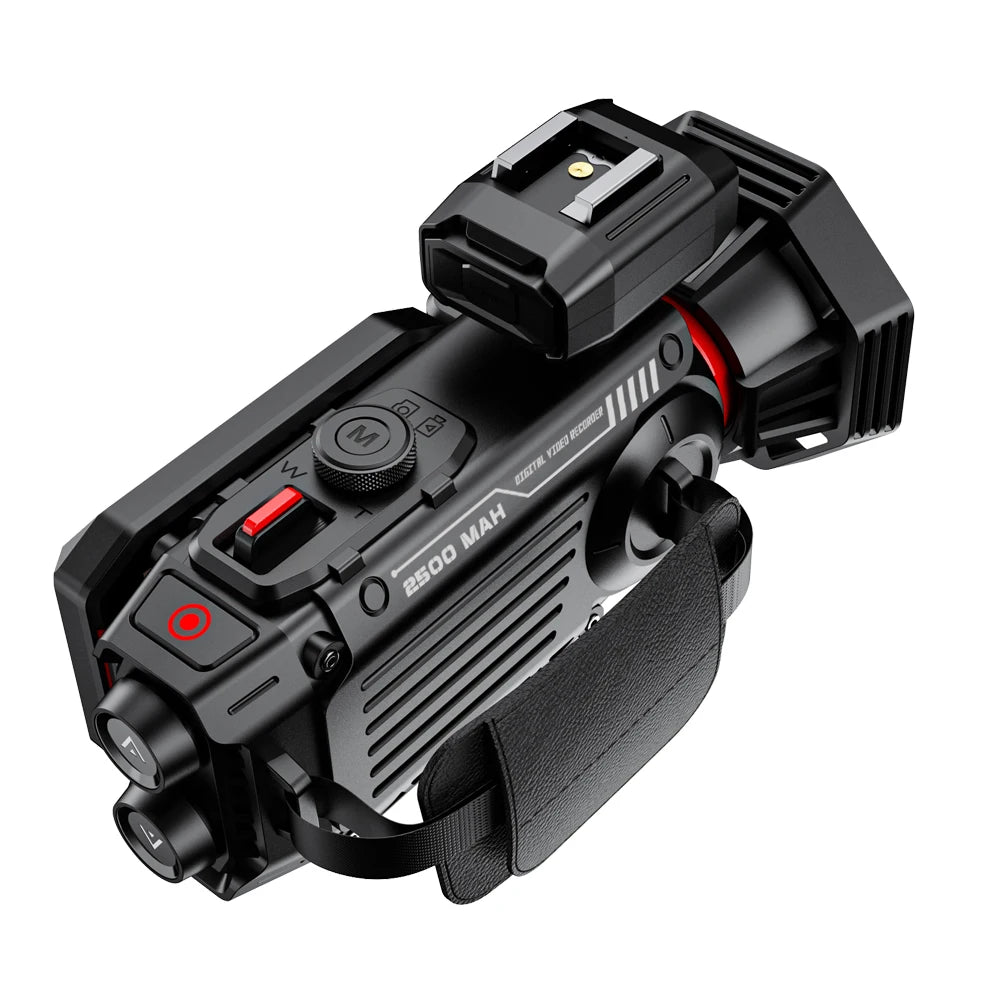 Caméscope Ponbos DV60 4K UHD WiFi – Zoom 50x, 53MP, Filtres Intégrés, Ultra-Léger, Photo & Vidéo – CLEVI Paris