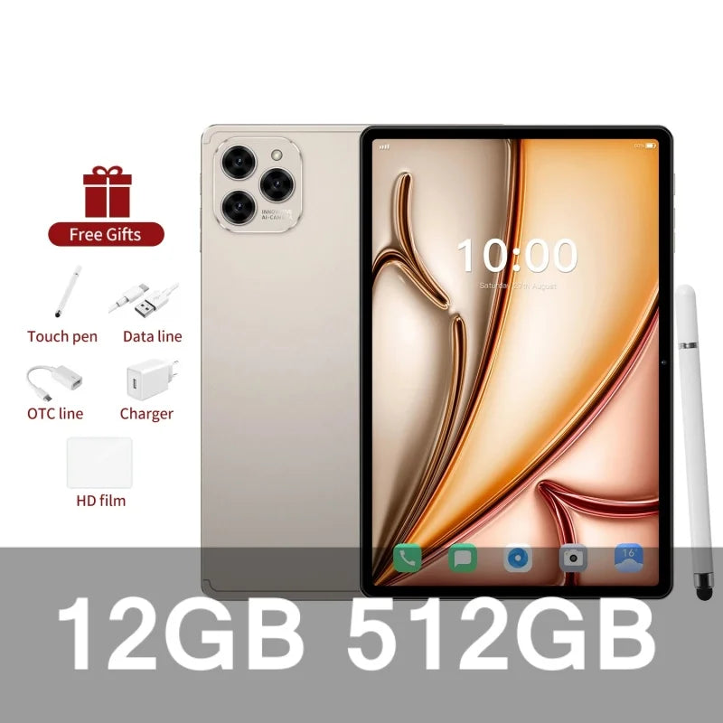 Tablette K-Touch 16 Pro 10,1" Android 5G – 10000mAh | Double SIM | Version Globale