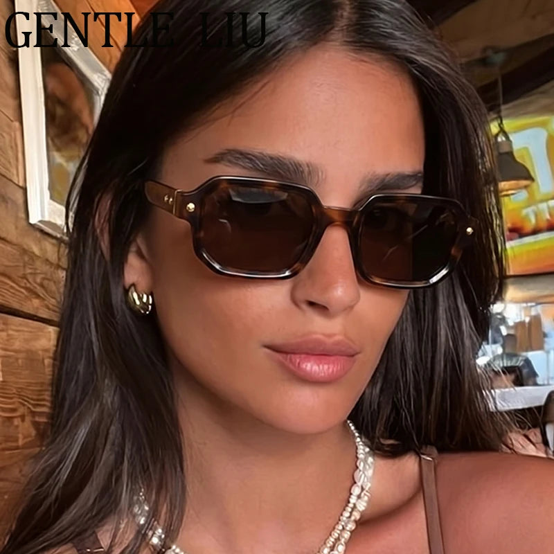 Lunettes de soleil femme carrées steampunk – CLEVI Paris