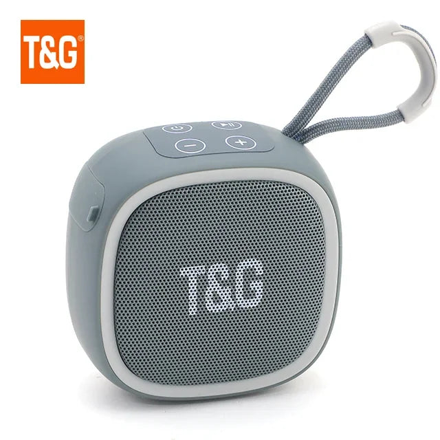T&G TG659 Mini Enceinte Bluetooth 5.3 TWS HiFi Radio FM Carte TF – CLEVI Paris
