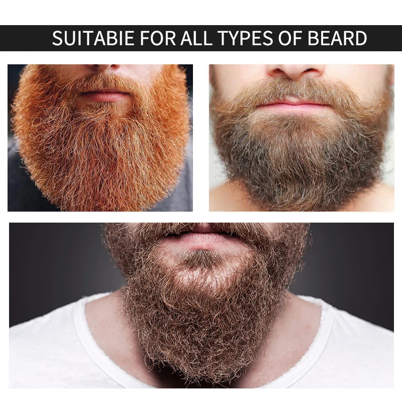 Huile de Croissance Barbe PURC | Stimule les Follicules, Barbe Plus Fournie & Douce | 30ml Homme – CLEVI Paris