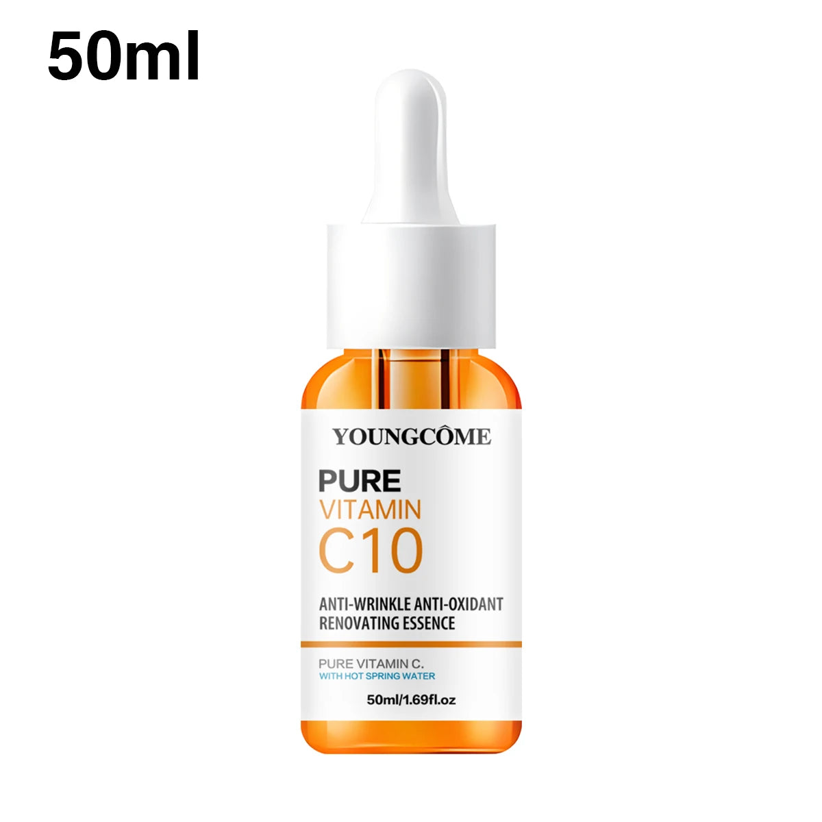 Sérum Éclat Vitamine C & Acide Hyaluronique YOUNGCOME – Anti-Taches & Anti-Âge – CLEVI Paris