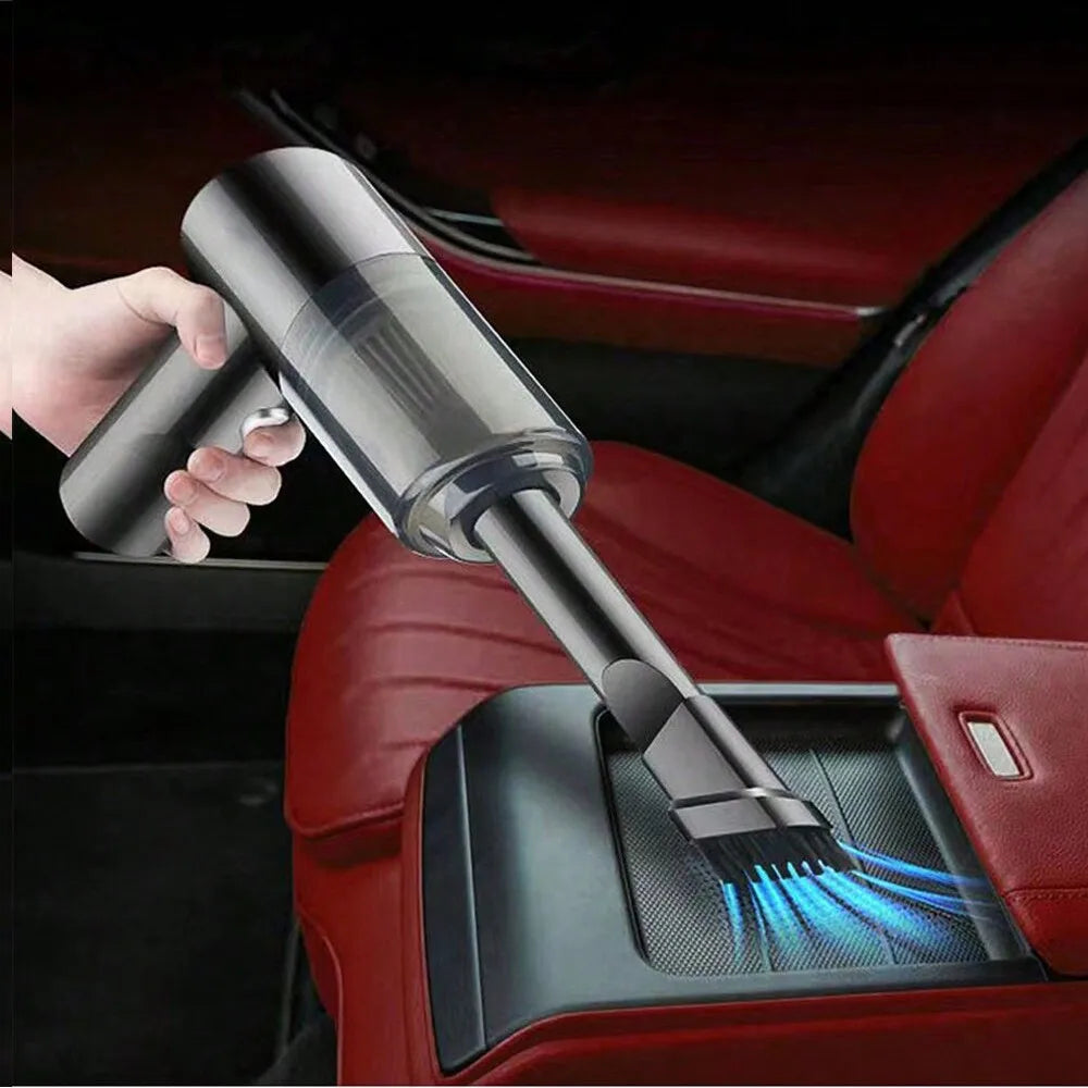 Aspirateur Portable 3-en-1 Aspiration & Soufflage Rechargeable USB — CLEVI Paris