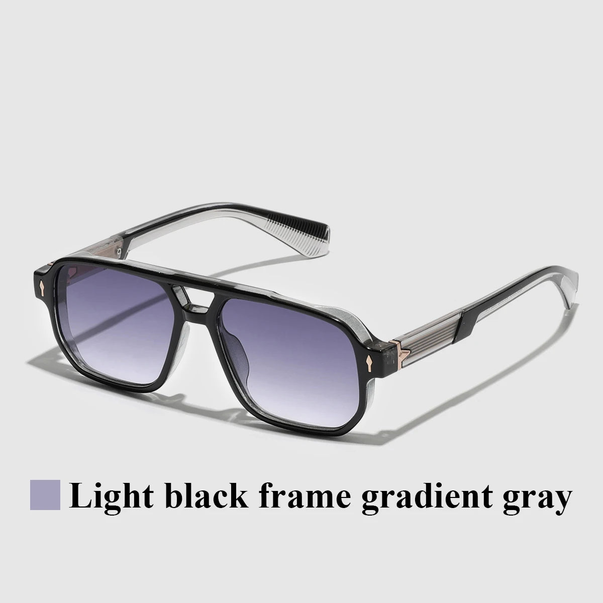 Lunettes de Soleil Rétro 2026 Monture Transparente UV400 – CLEVI Paris