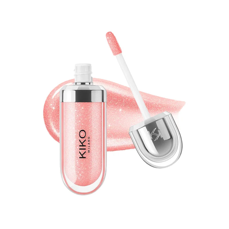 Gloss Lèvres KIKO 3D Mirror – Brillant Waterproof, Longue Tenue, 23 Teintes