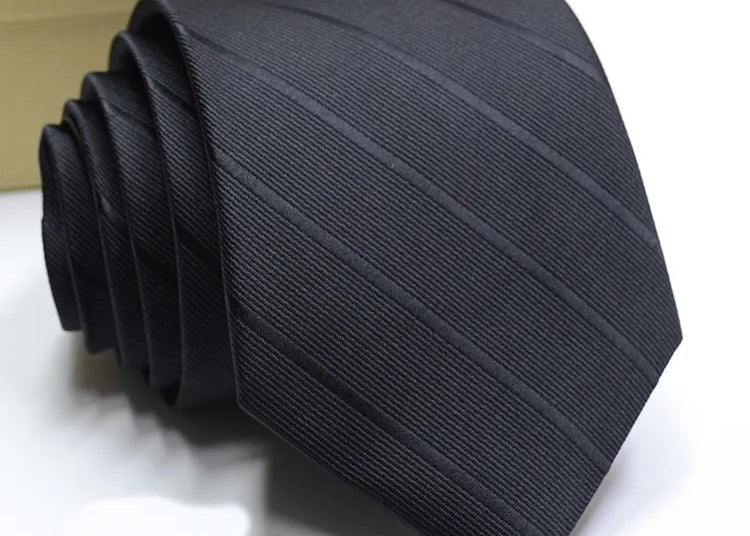 Cravate homme motifs variés 7–8 cm – CLEVI Paris