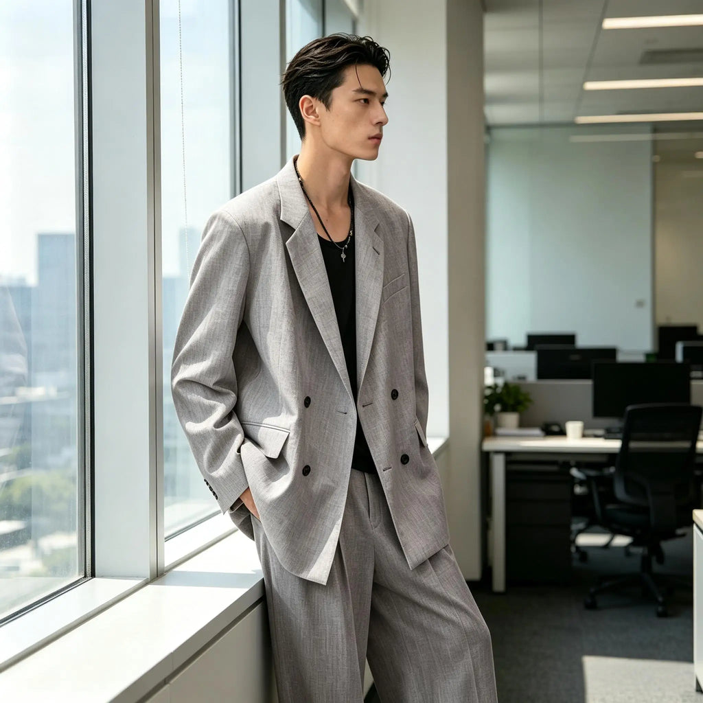 Costume homme en lin 2 pièces – CLEVI Paris