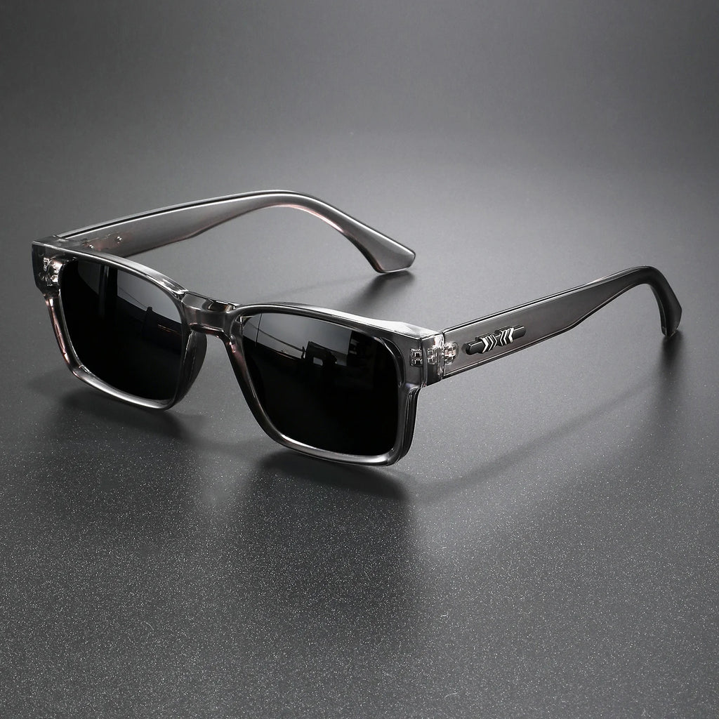 Lunettes de Soleil Rétro Punk Carrées UV400 Unisexe — CLEVI Paris