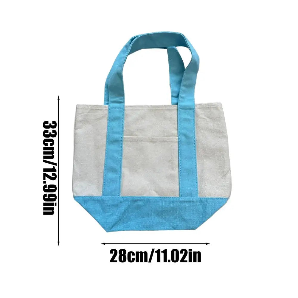 Tote Bag en Toile Minimaliste — Cabas Réutilisable, Bandoulière, 33x28cm, 4 Coloris | CLEVI Paris