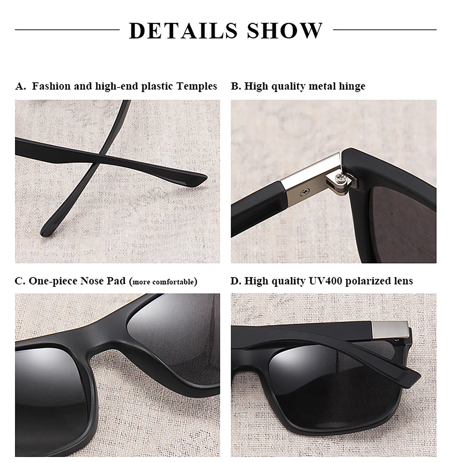 Lunettes de Soleil Polarisées Sport UV400 Homme Conduite & Outdoor – CLEVI Paris