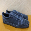 Sneakers Basses Luxe Cuir Véritable Bleu XIKUO Rivets | Casual Chic Quotidien | Homme & Femme | Pointures 35-48 – CLEVI Paris