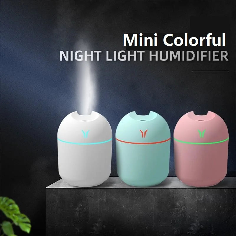 Humidificateur USB Mini 250 ml | Diffuseur d’Arômes, Silencieux, Maison & Bureau – CLEVI Paris