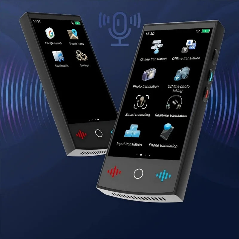 Traducteur Vocal Intelligent ESTG T26 – 147 Langues, Temps Réel, Hors Ligne, IA