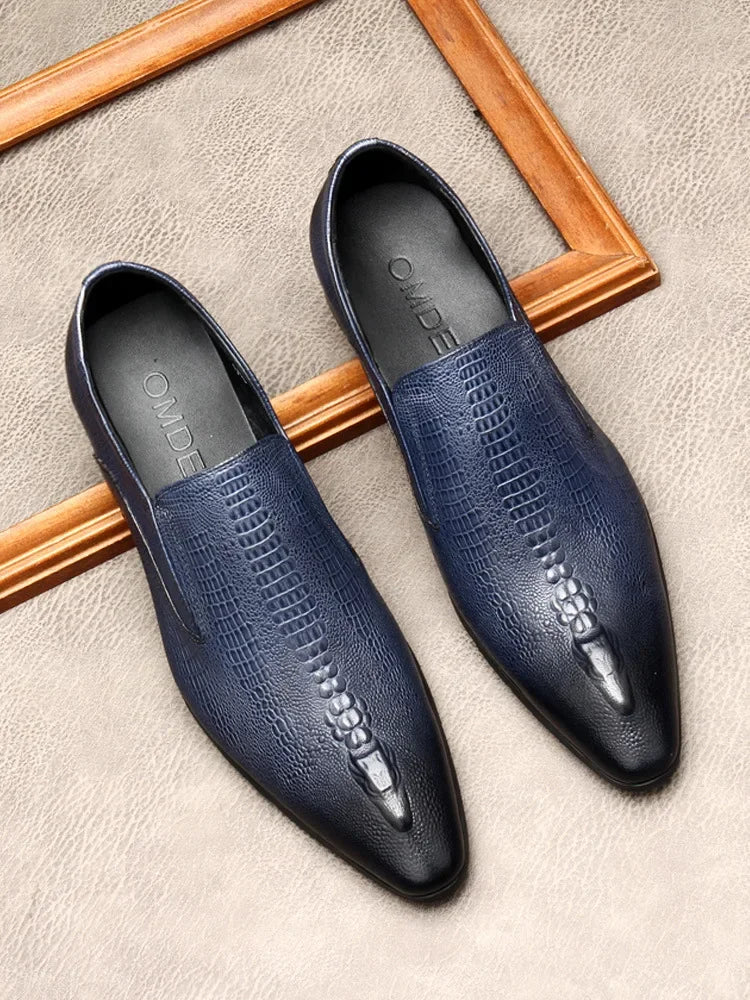 Oxford Homme Cuir Véritable Multi-Style – CLEVI Paris