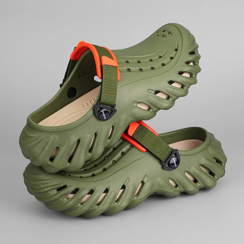Sabots Clogs EVA Ultra-Légers Respirants Homme — Extérieur & Conduite | CLEVI Paris