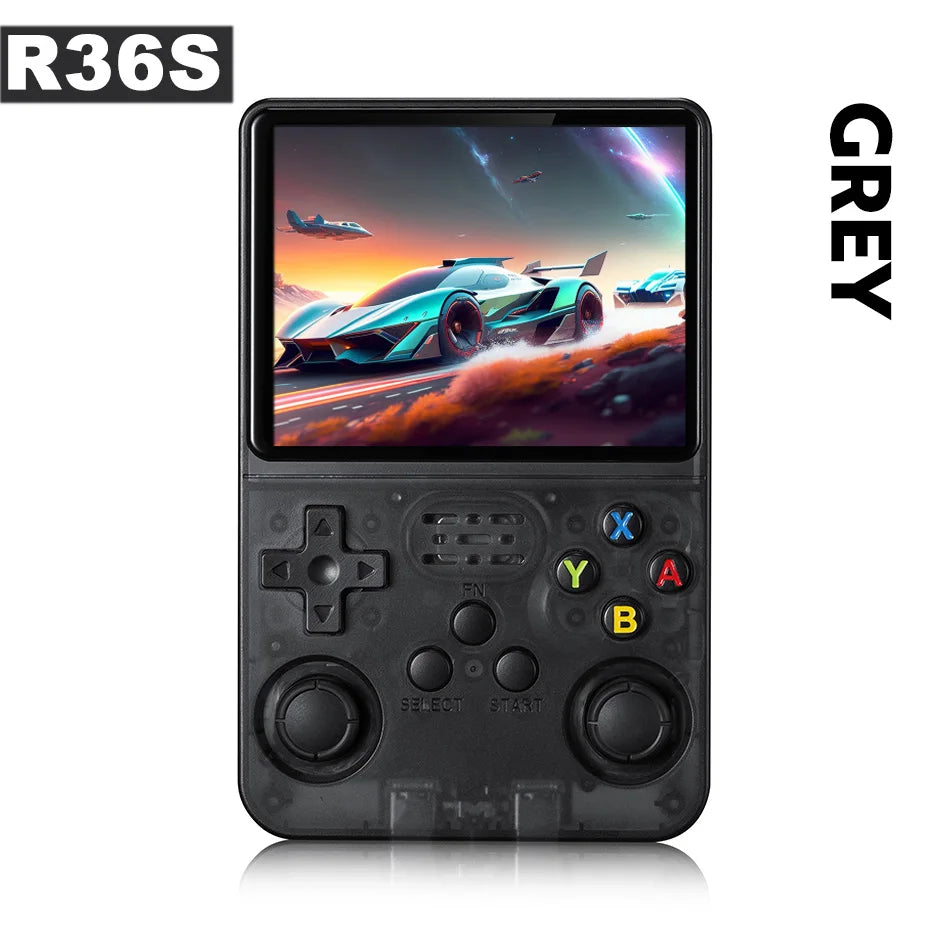 Console de Jeu Rétro R36S – Écran IPS 3,5", 64 Go 15 000+ Jeux / 128 Go 20 000+ Jeux