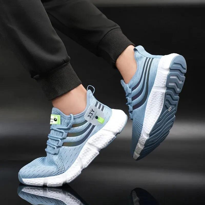 Baskets Homme Respirantes & Légères – Casual Sport Sneakers – CLEVI Paris