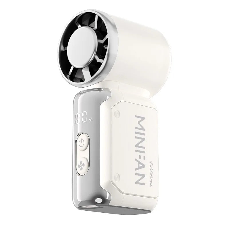 Mini ventilateur à main rechargeable 3600 mAh – CLEVI Paris