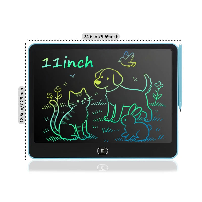 Tablette LCD Dessin Enfant – Ardoise Numérique Portable 8"/11"/13"/16" – Jouet Éducatif