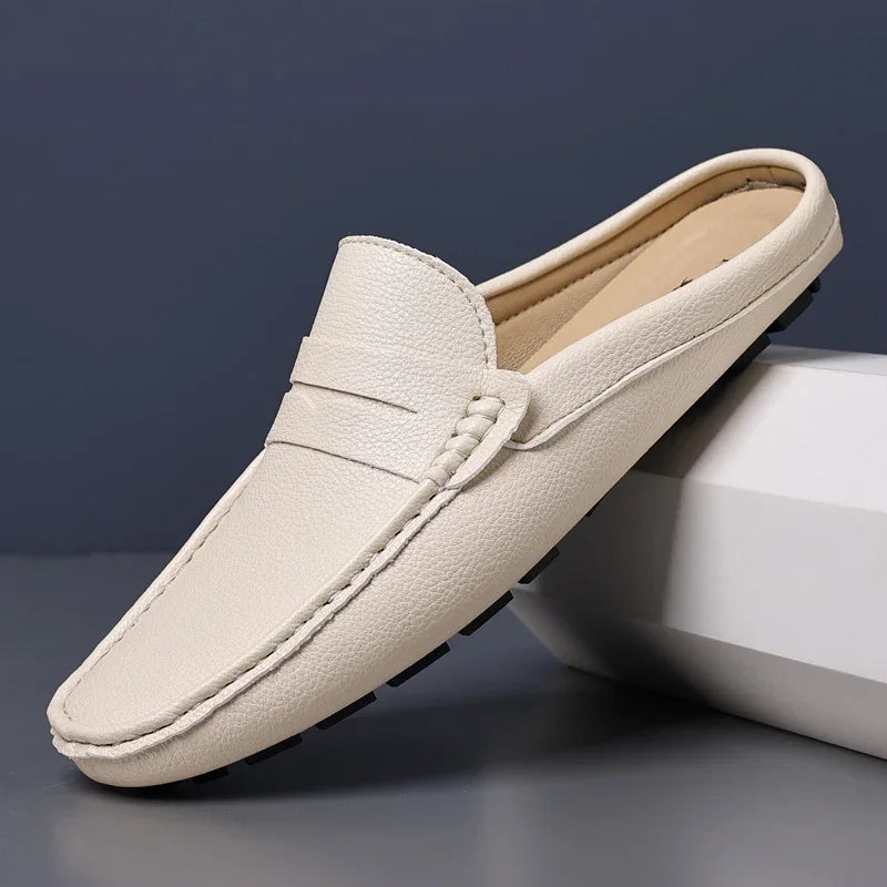 Loafers Homme Cuir PU Slip-On Doux & Légers | Marron, Beige, Noir – CLEVI Paris