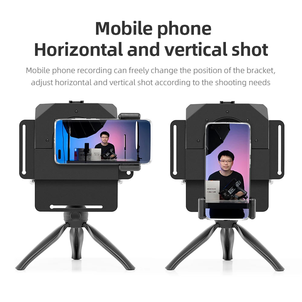 Télésouffleur Portable AMBITFUL T1 Mini – Smartphone & DSLR, Télécommande Bluetooth