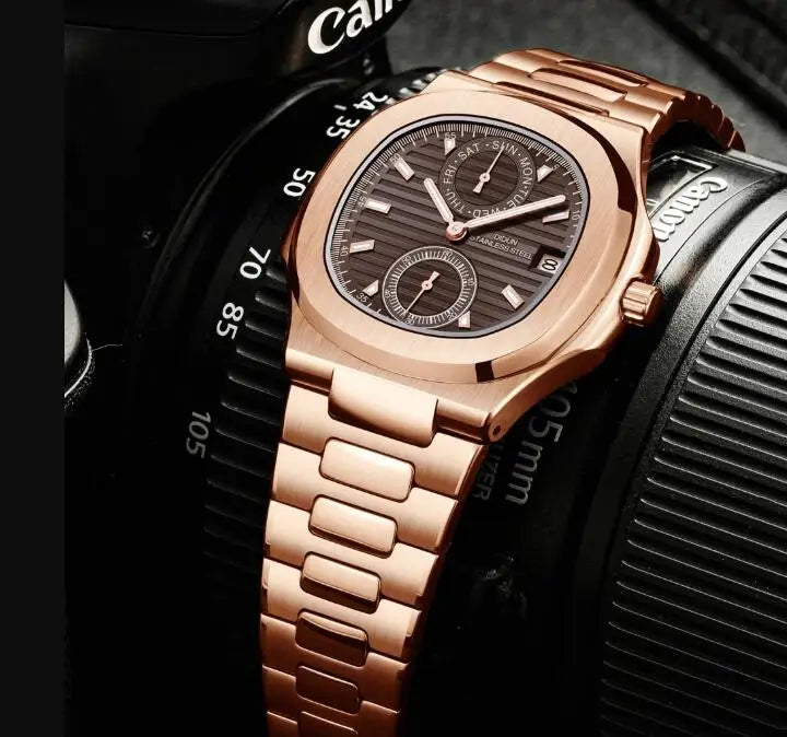 Montre Quartz Homme Acier 316L | Mouvement Japonais MIYOTA 2115 Lumineux – CLEVI Paris