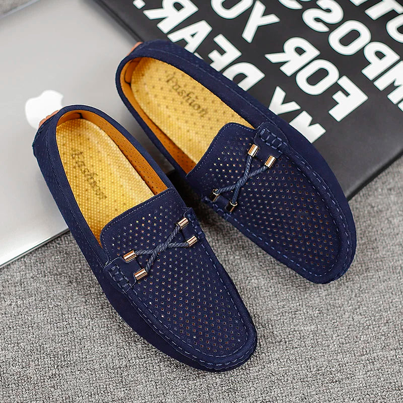Mocassins Homme Cuir Suédé – CLEVI Paris