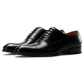 Oxford Homme Cuir Pleine Fleur Fait Main Lacets Bout Rond Imperméable | Bureau Classique EU 40-46
