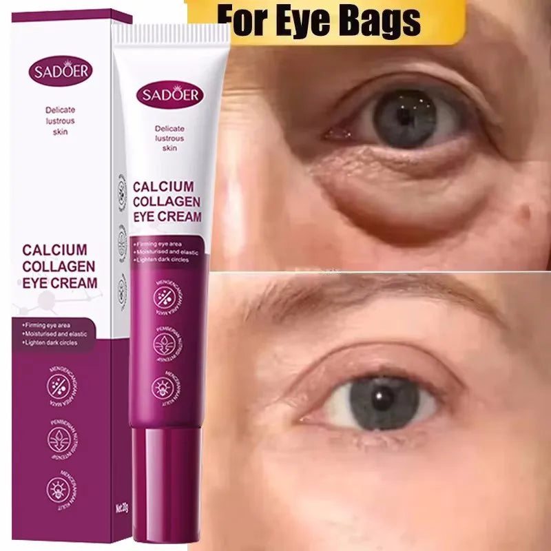 Crème Contour des Yeux Collagène Anti-Cernes Poches & Rides Homme – CLEVI Paris