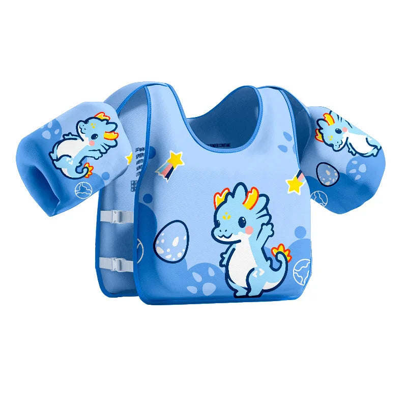 Gilet de Natation Flottant Enfant – Brassards Mousse Sans Gonflage – Apprentissage Natation Dès 6 Ans