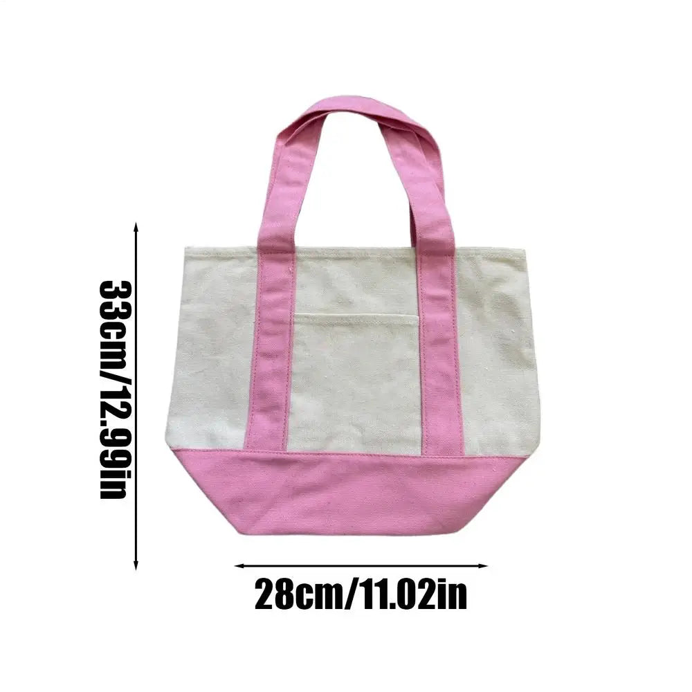 Tote Bag en Toile Minimaliste — Cabas Réutilisable, Bandoulière, 33x28cm, 4 Coloris | CLEVI Paris
