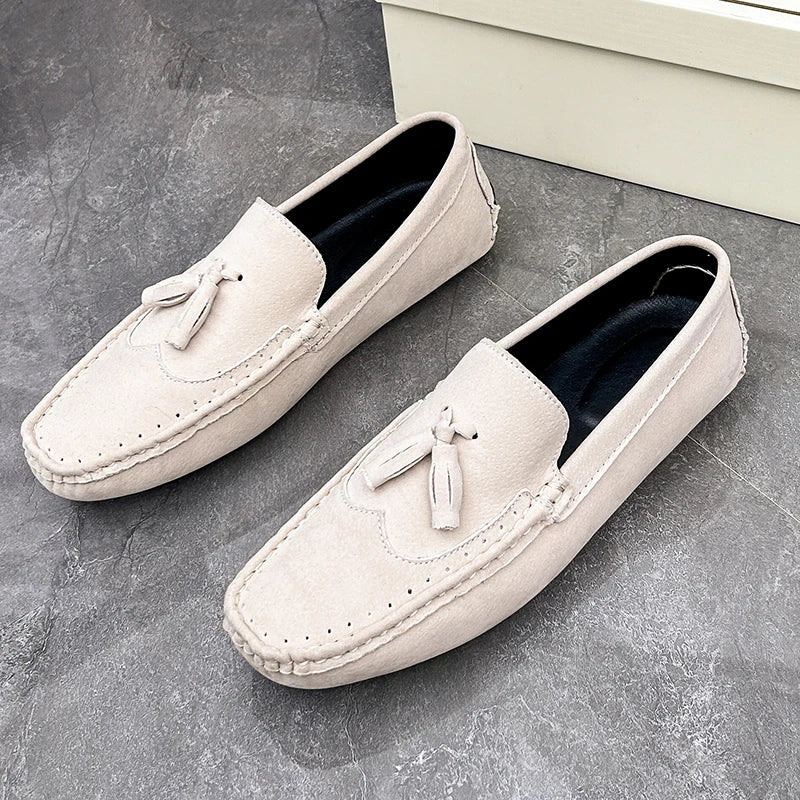 Loafers à Glands Homme Slip-On Léger Antidérapant | 7 Coloris – CLEVI Paris