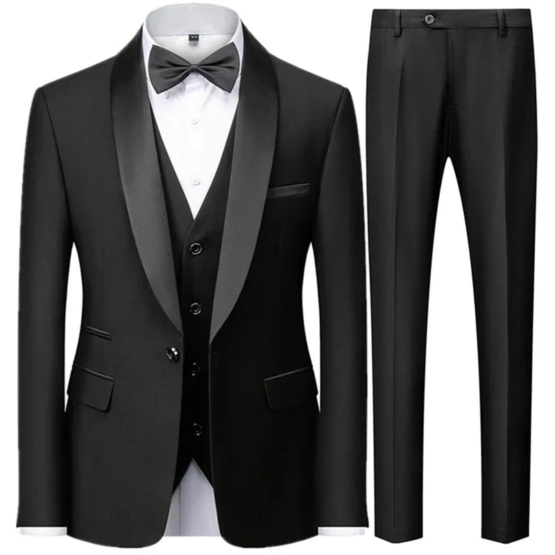 Costume homme 3 pièces mariage – CLEVI Paris