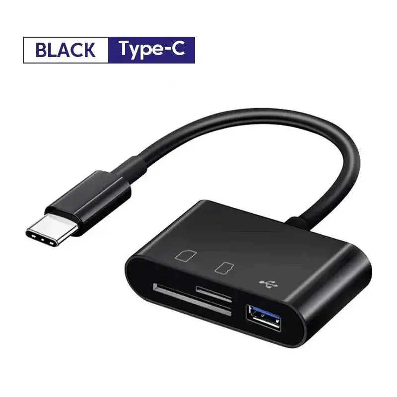 Adaptateur USB-C 3-en-1 SD/TF OTG Samsung MacBook – CLEVI Paris