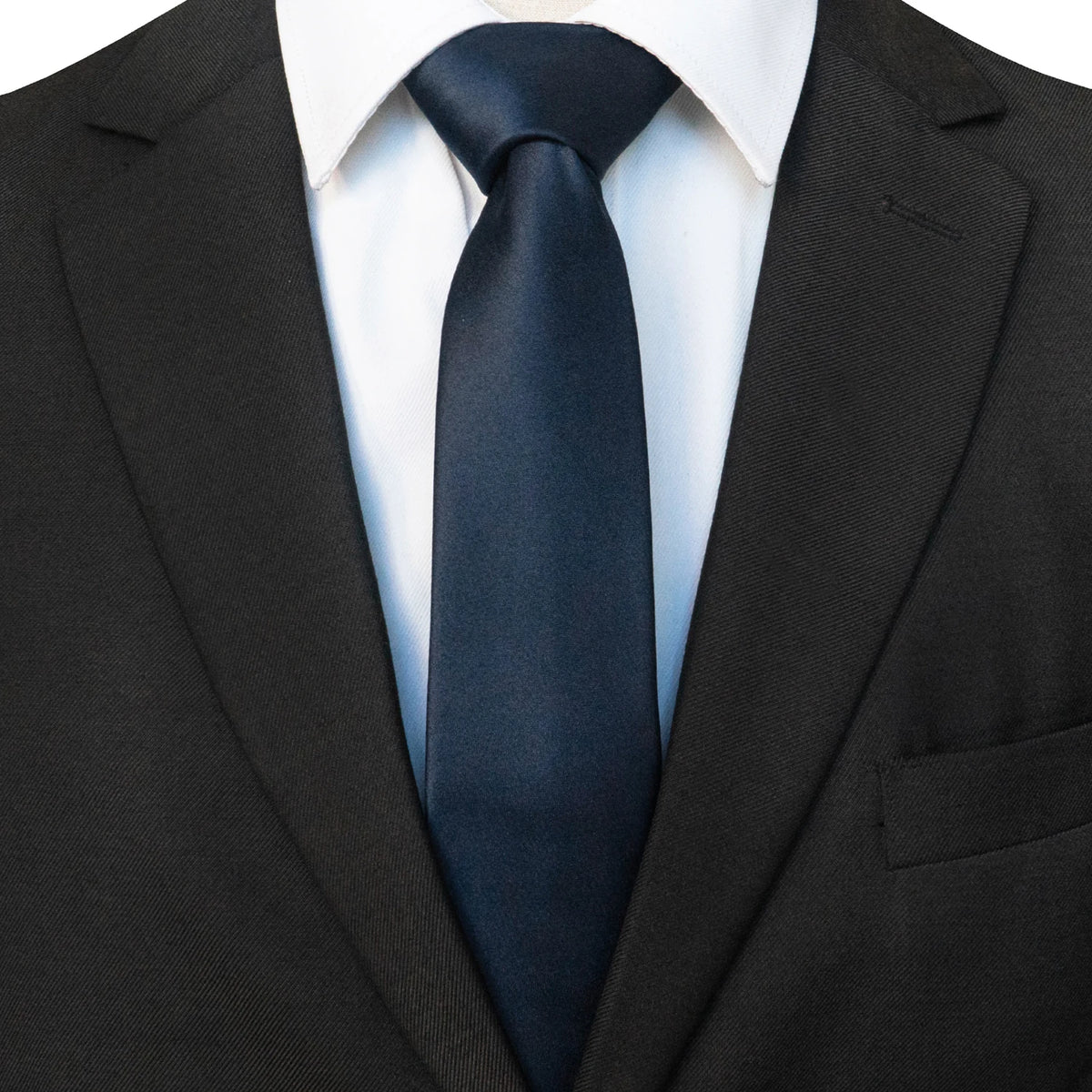 Cravate homme unie 6 cm – CLEVI Paris