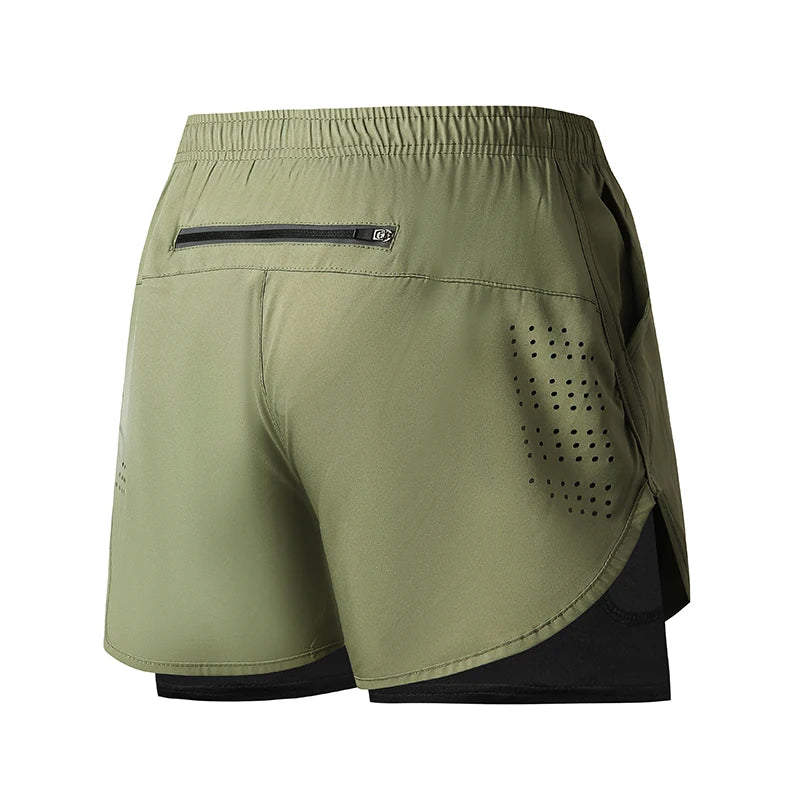 Short Running Homme Double Couche Polyester | Séchage Rapide, Fitness & Sport, 12 Coloris, Tailles S à XXL – CLEVI Paris